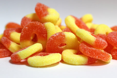 Gummy Peach Rings